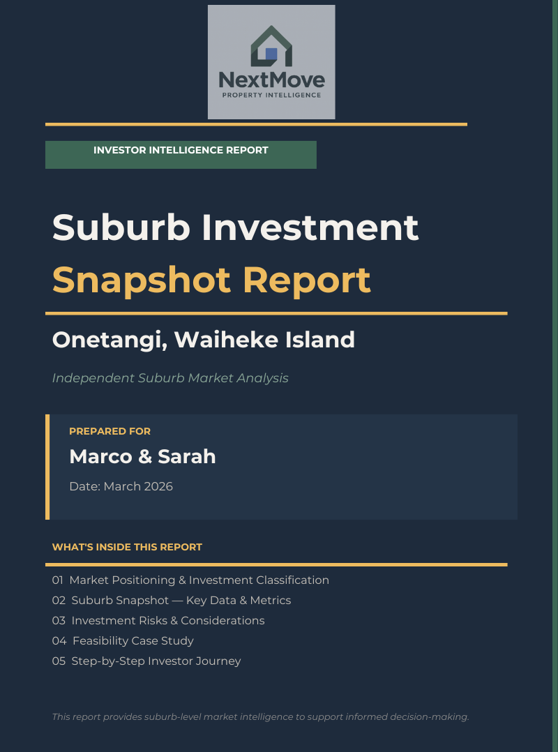 Investor Suburb Insight Report